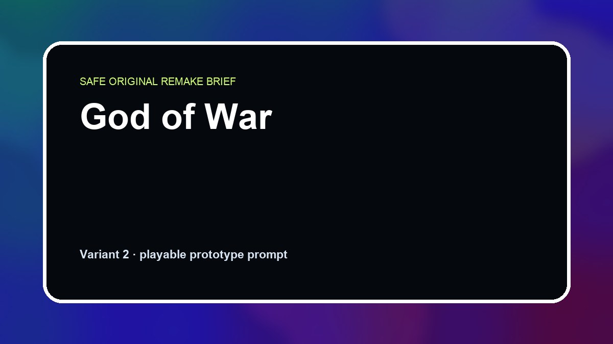 God of War original god of war custom game reference artwork 2
