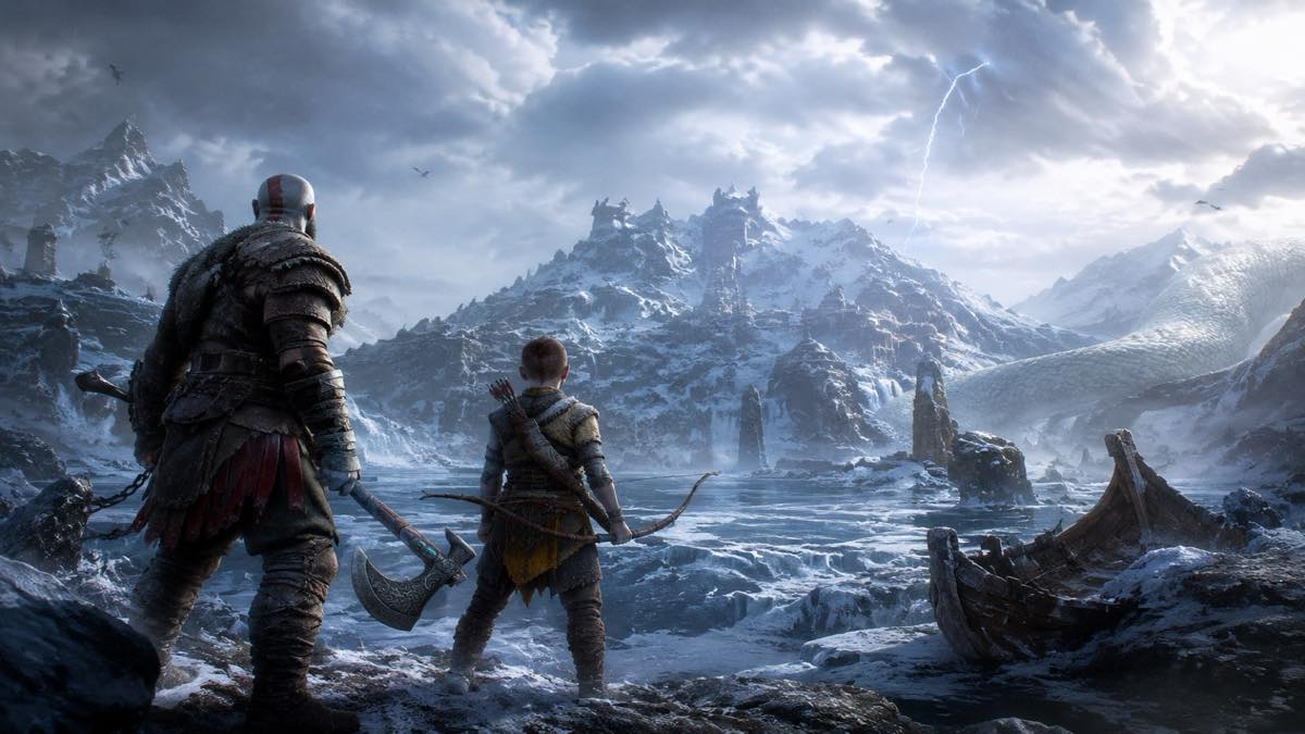 God of War Ragnarok original god of war ragnarok custom game reference artwork 1