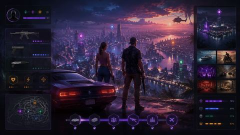 Grand Theft Auto VI original game remake reference artwork 3
