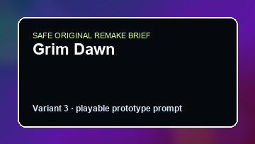 Grim Dawn original grim dawn custom game reference artwork 3