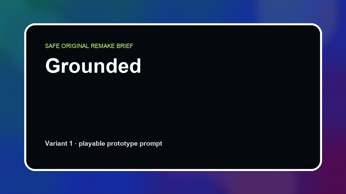 Grounded original grounded custom game reference artwork 1