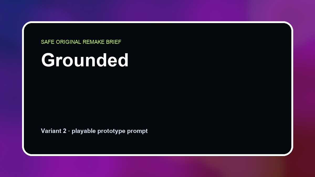 Grounded original grounded custom game reference artwork 2