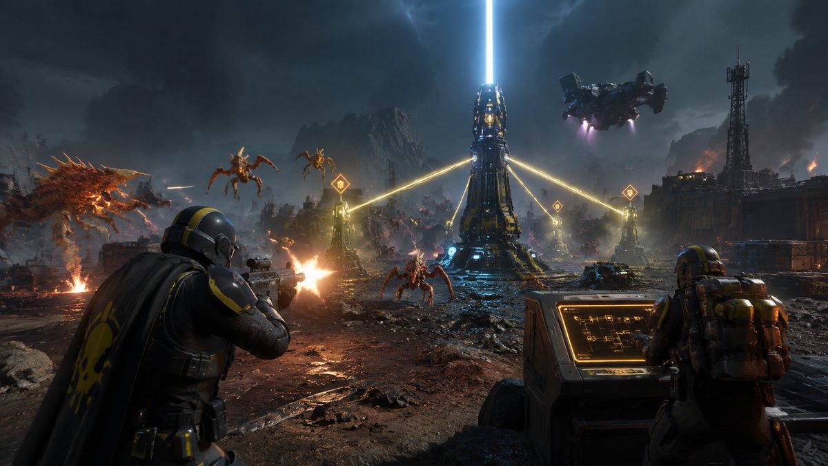 HELLDIVERS 2 original game remake reference artwork 2