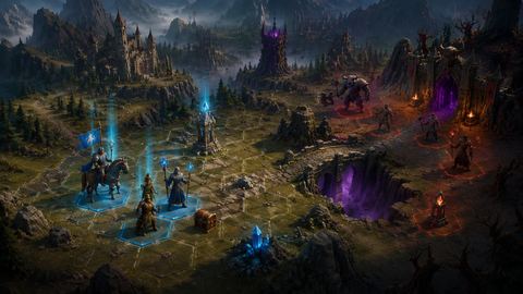 Heroes of Might and Magic Olden Era original game remake reference artwork 2