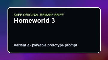 Homeworld 3 original homeworld 3 custom game reference artwork 2