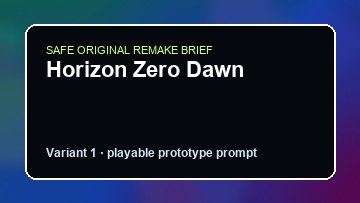 Horizon Zero Dawn Prison Architect Custom Game Builder preview