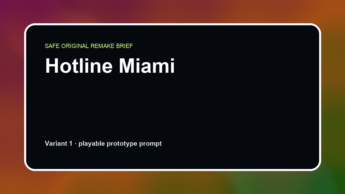 Hotline Miami original hotline miami custom game reference artwork 1