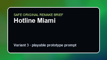 Hotline Miami original hotline miami custom game reference artwork 3