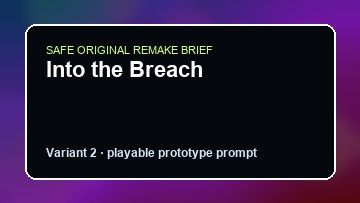 Into the Breach original into the breach diy game reference artwork 2