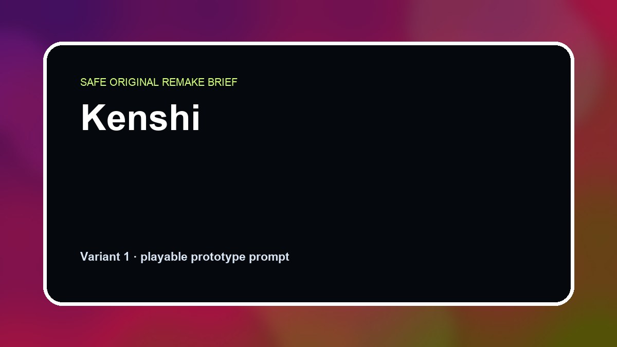 Kenshi original kenshi custom game reference artwork 1