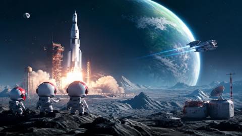 Kerbal Space Program 2 original kerbal space program 2 diy game reference artwork 3