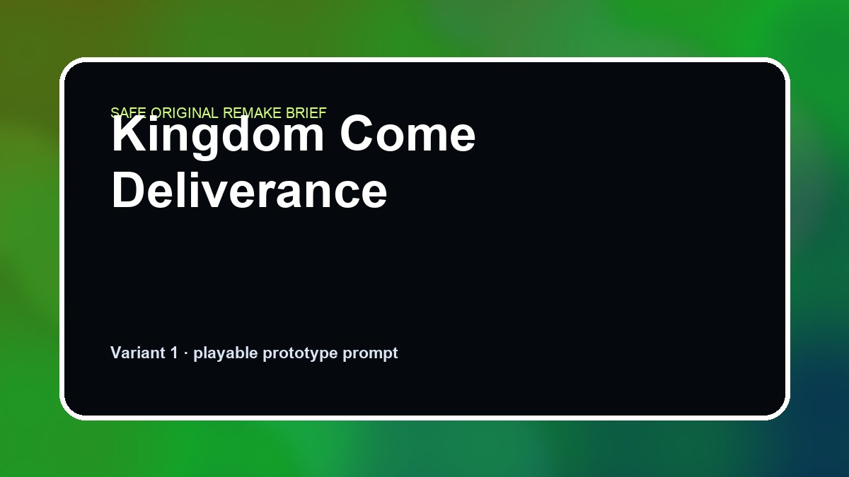 Kingdom Come Deliverance original kingdom come deliverance custom game reference artwork 1
