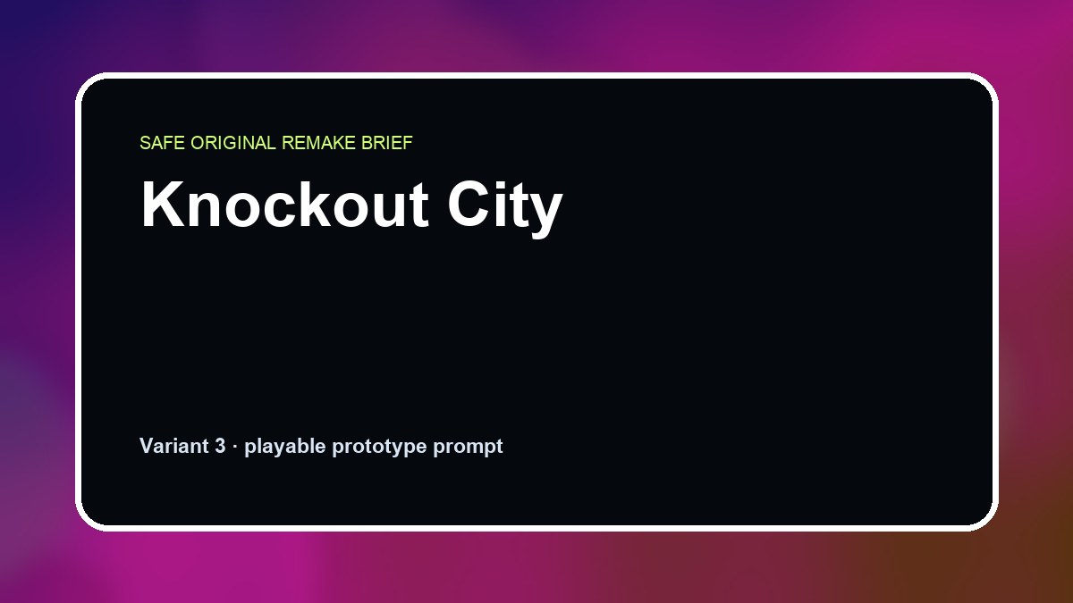 Knockout City original knockout city custom game reference artwork 3
