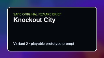 Knockout City original knockout city custom game reference artwork 2