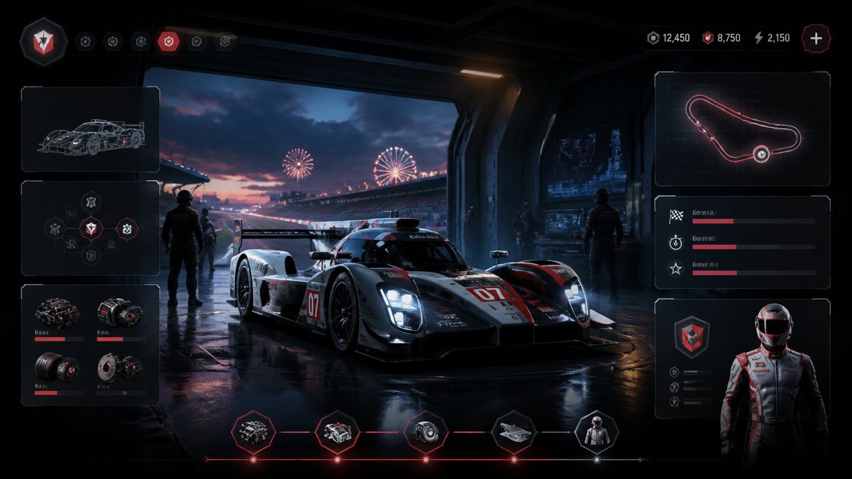Le Mans Ultimate original game remake reference artwork 3