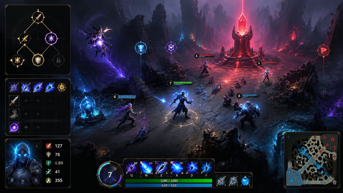 League of Legends original game remake reference artwork 3