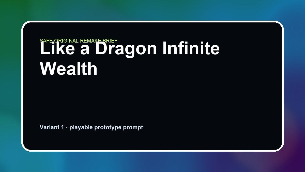 Like a Dragon Infinite Wealth original game remake reference artwork 1