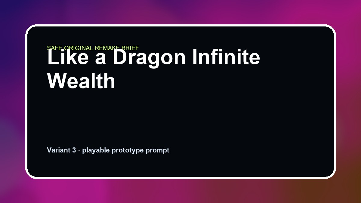 Like a Dragon Infinite Wealth original game remake reference artwork 3