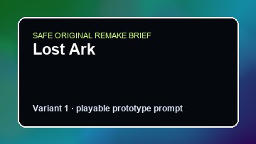 Lost Ark Construction Simulator Custom Game Builder preview