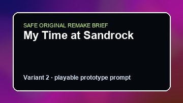 My Time at Sandrock original game remake reference artwork 2