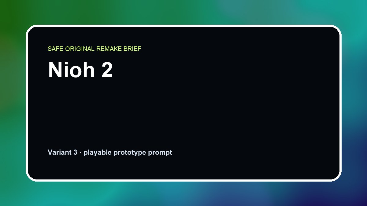 Nioh 2 original nioh 2 custom game reference artwork 3