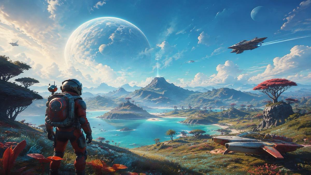 No Man's Sky original no man's sky custom game reference artwork 1
