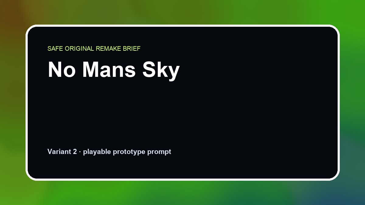 No Mans Sky original no mans sky diy game reference artwork 2