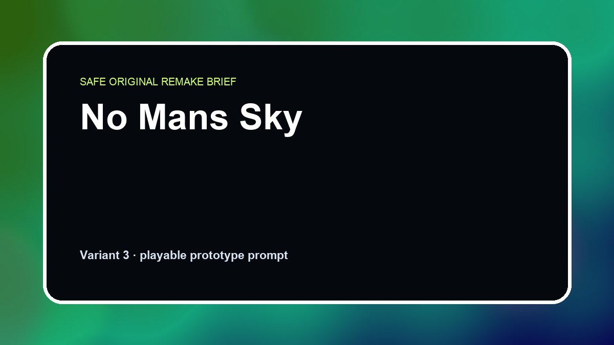 No Mans Sky original no mans sky diy game reference artwork 3
