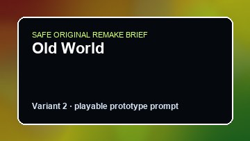 Old World original old world custom game reference artwork 2
