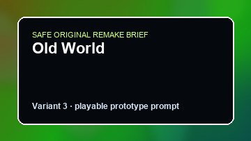 Old World original old world custom game reference artwork 3
