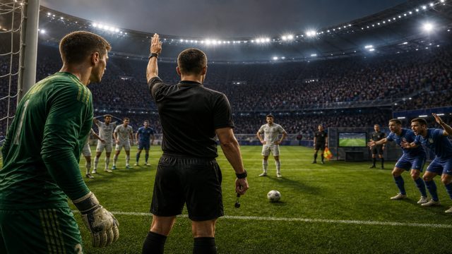 Penalty Shootout Referee original game remake reference artwork 3