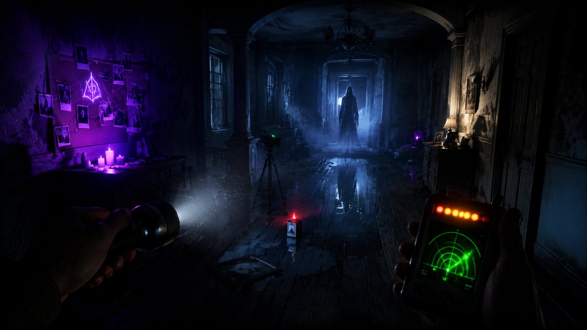 Phasmophobia original game remake reference artwork 2