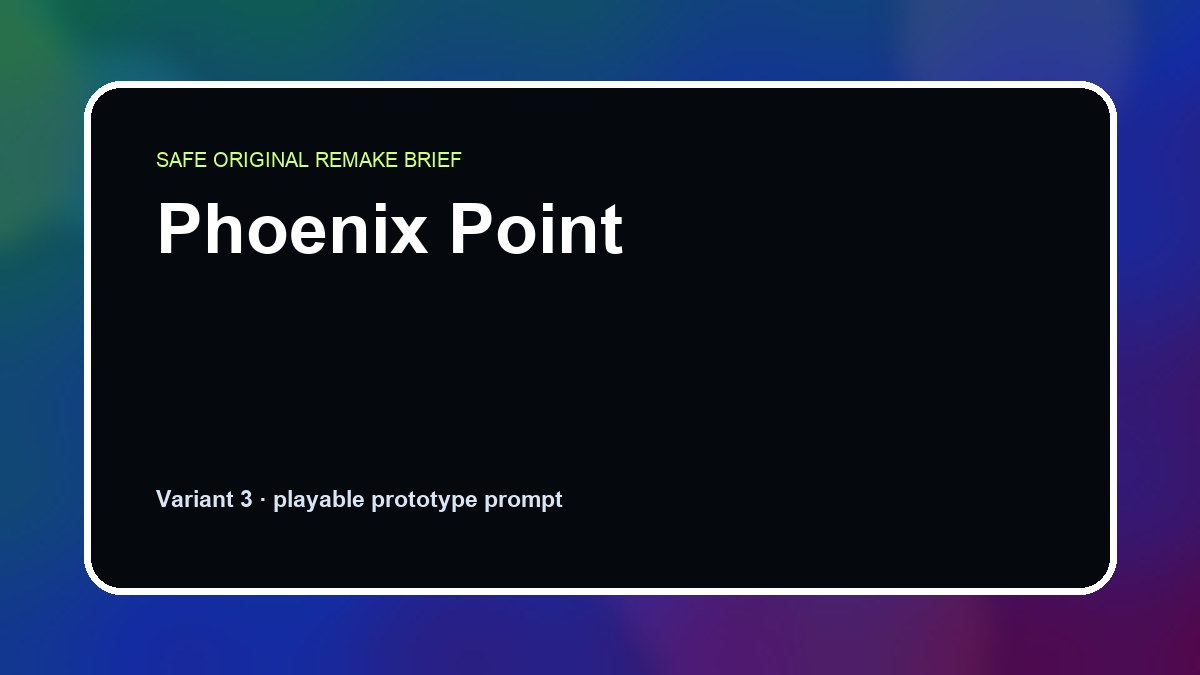 Phoenix Point original phoenix point diy game reference artwork 3