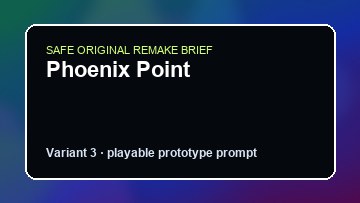 Phoenix Point original phoenix point diy game reference artwork 3