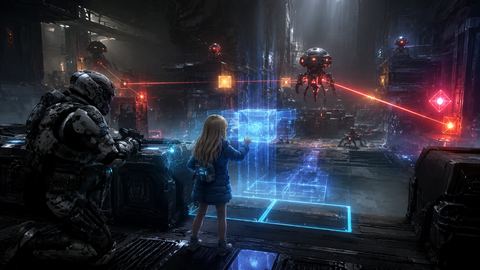 PRAGMATA original game remake reference artwork 2