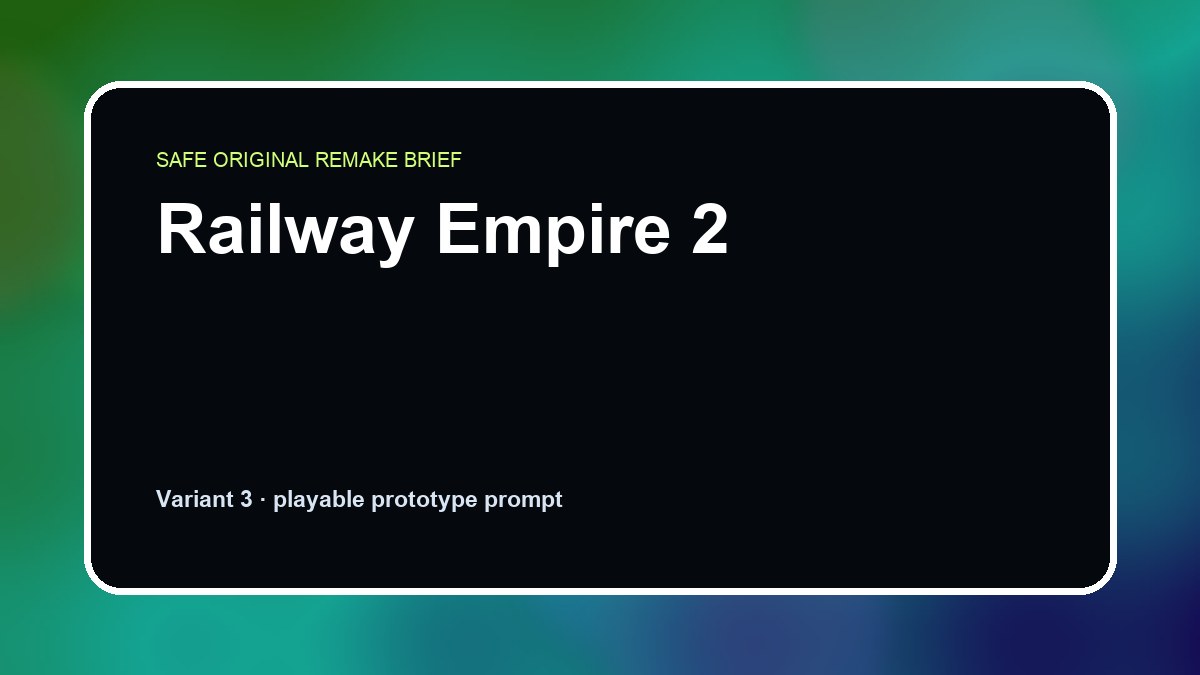Railway Empire 2 original railway empire 2 custom game reference artwork 3
