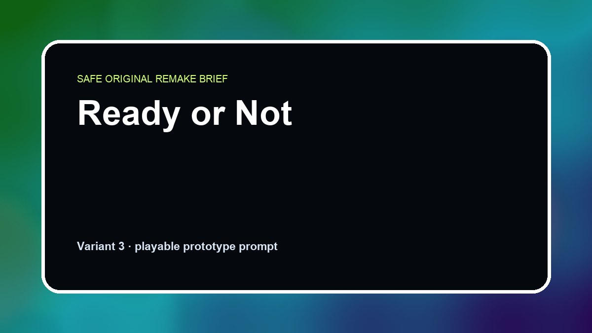 Ready or Not original ready or not custom game reference artwork 3