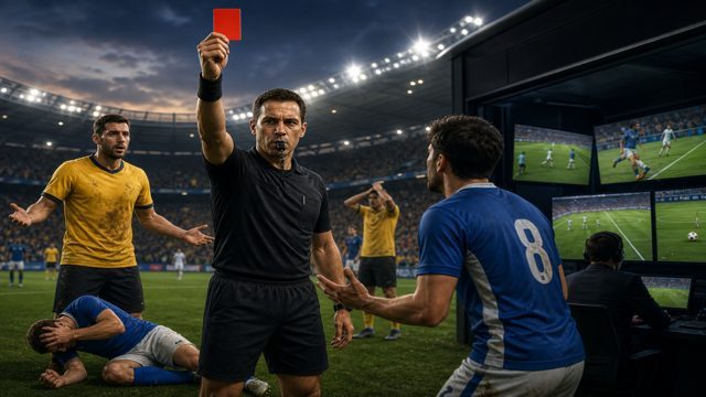 Red Card Referee original game remake reference artwork 2