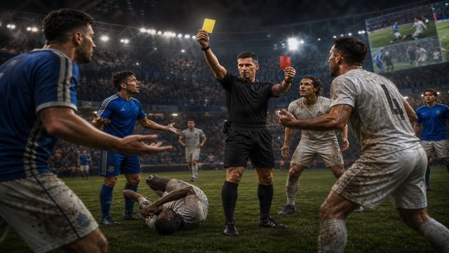 Red Card Referee original game remake reference artwork 3