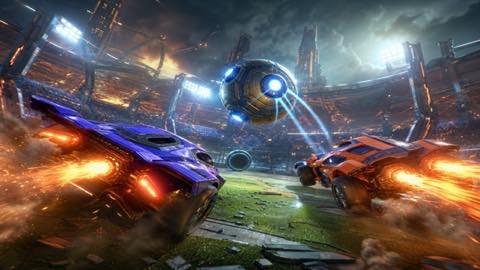 Rocket League original rocket league custom game reference artwork 1