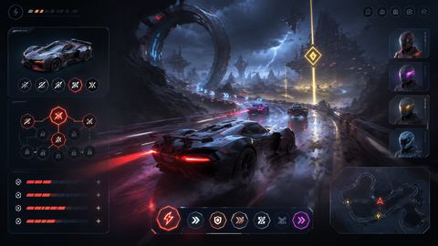 RUSH Xtreme original game remake reference artwork 3