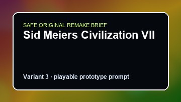Sid Meiers Civilization VII original sid meiers civilization vii custom game reference artwork 3