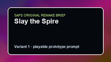 Slay the Spire Inscryption Custom Game Builder preview