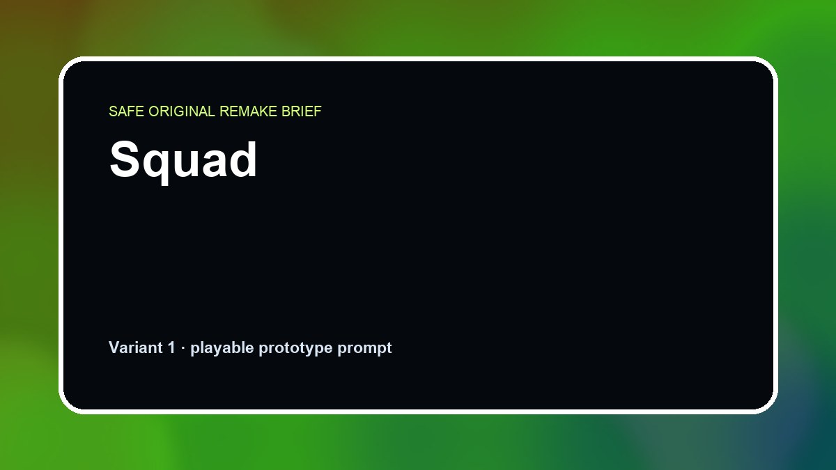 Squad original squad custom game reference artwork 1