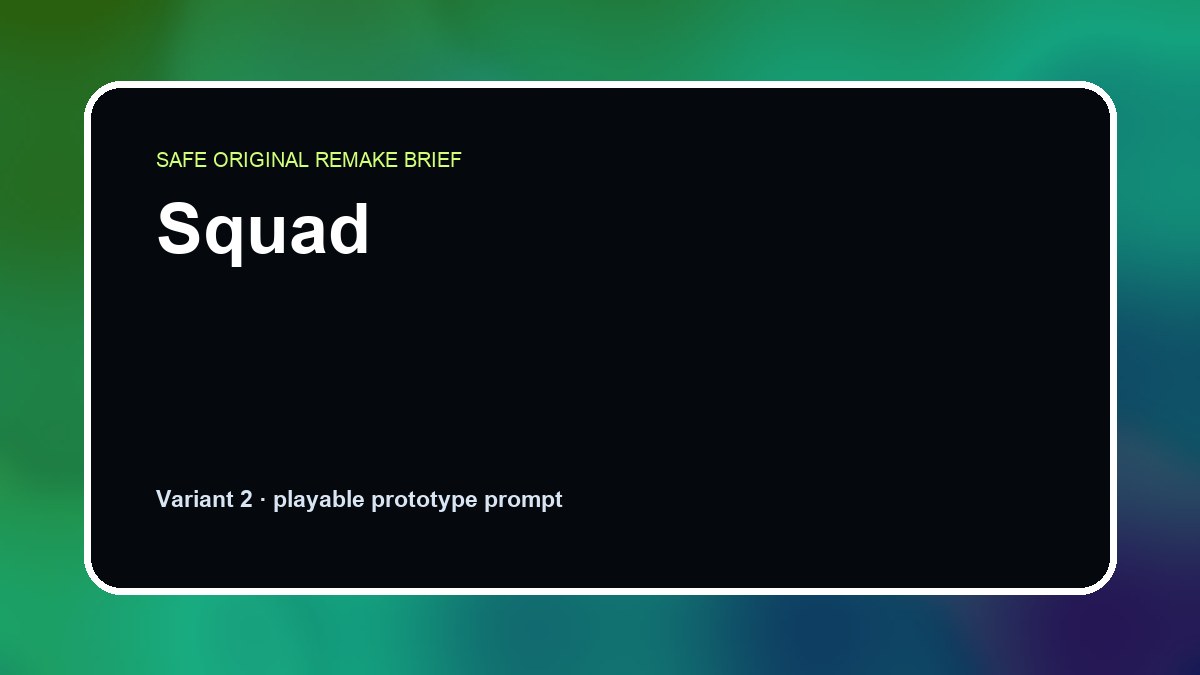 Squad original squad custom game reference artwork 2