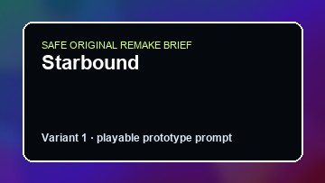 Starbound Inscryption Custom Game Builder preview