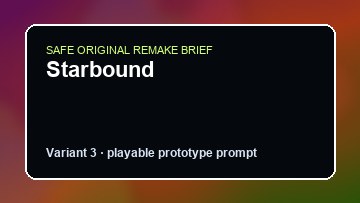 Starbound original starbound custom game reference artwork 3