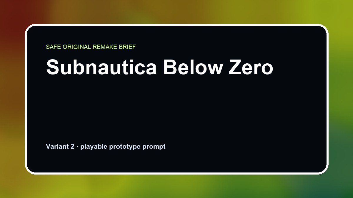 Subnautica Below Zero original subnautica below zero custom game reference artwork 2