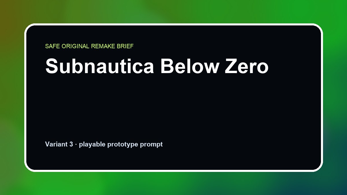 Subnautica Below Zero original subnautica below zero custom game reference artwork 3