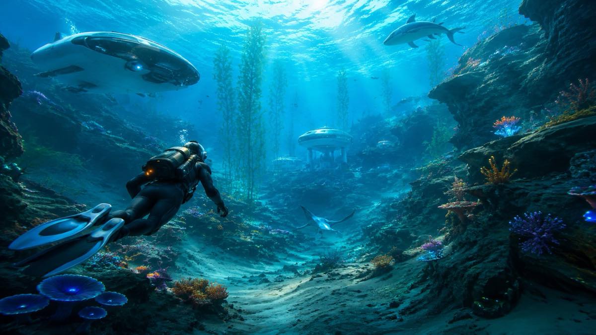 Subnautica original subnautica custom game reference artwork 1